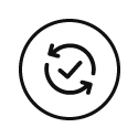 small icon depicting an update cycle